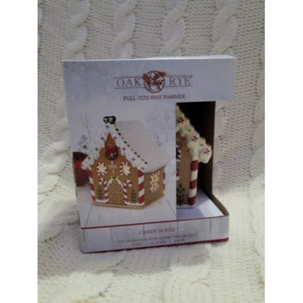 Scentsationals Holiday Collection Full Size, Ceramic Gingerbread House, NIB